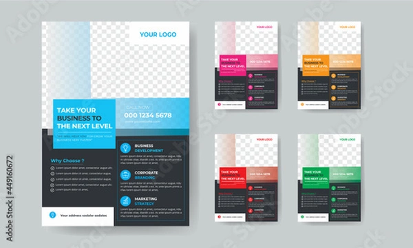 Fototapeta Business Flyer Templates