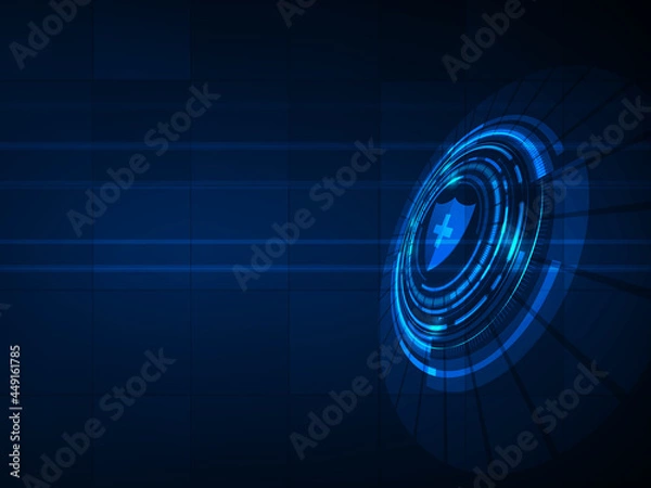 Obraz 2D illustration medical structure background