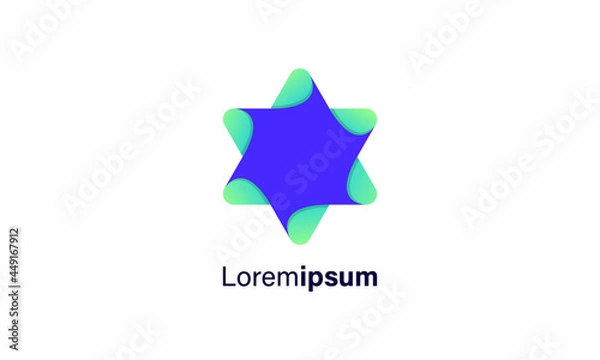 Obraz Star Icon modren Logo design. Star Icon Design Vector template elements