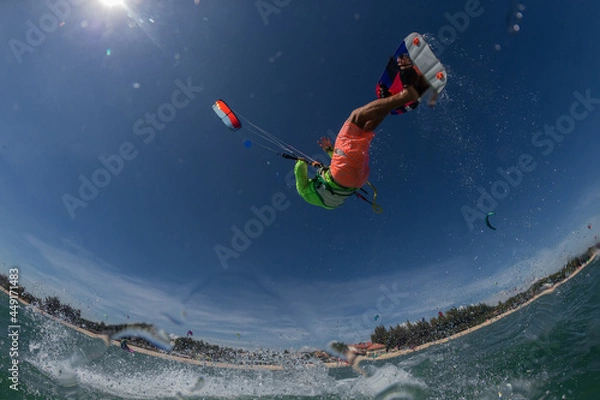Fototapeta Kite surfer