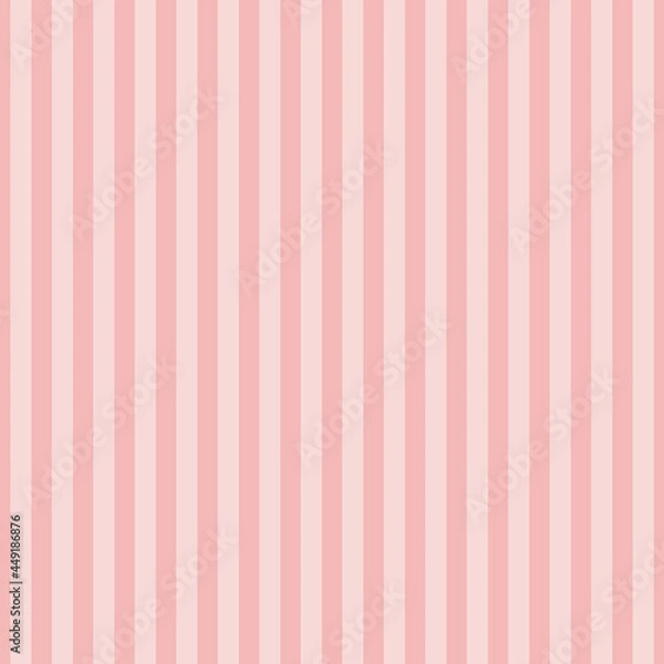 Fototapeta Seamless pattern with pink stripes on a pastel background. For scrapbooking, wallpaper, wrapping paper, fabric, web, advertising, etc.