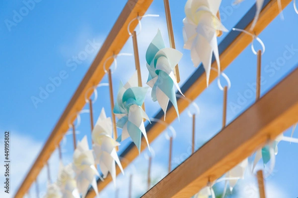 Obraz 川越氷川神社の風車