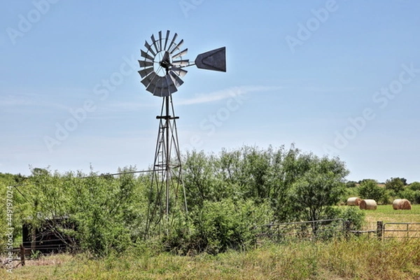 Obraz Jarrell Texas Windmill