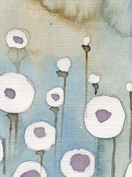 Obraz tło z kwiatami