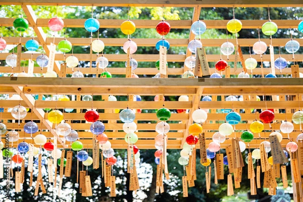 Fototapeta 川越氷川神社の風鈴