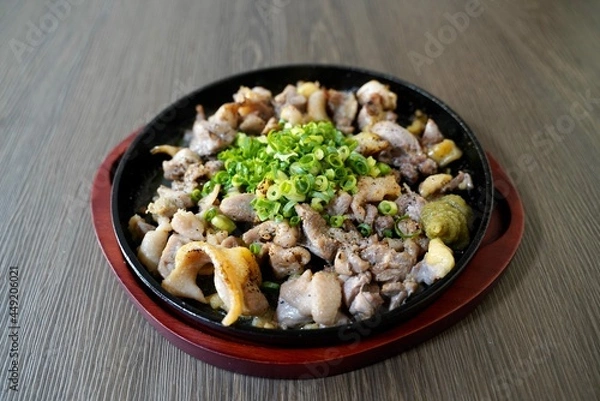 Obraz 地鶏の炭火焼