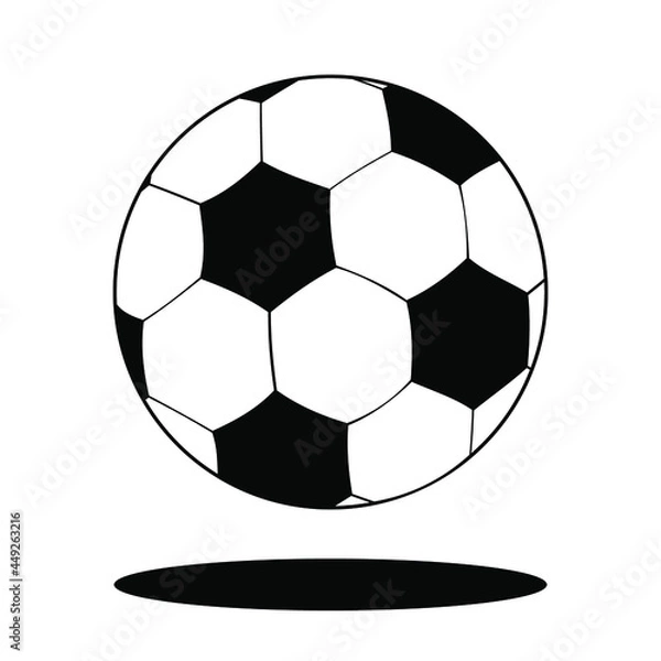 Obraz Vector football ball