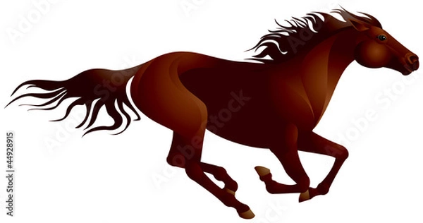 Obraz Mustang horse running