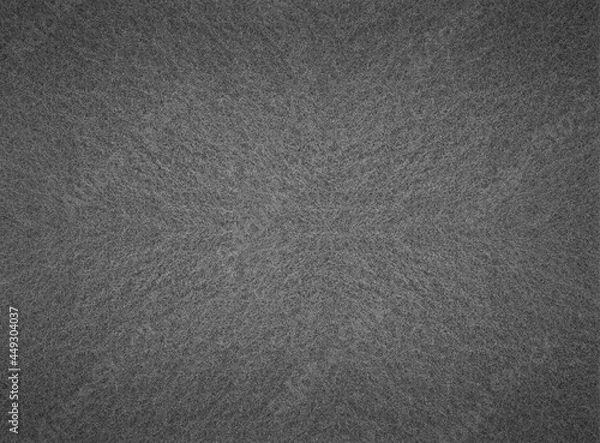 Fototapeta Gray abstract texture with vignette on the edges. 