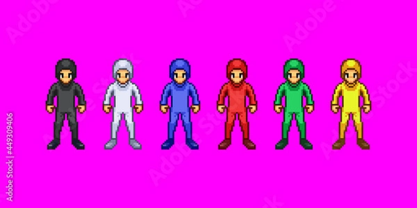 Obraz 全身タイツ男性セット