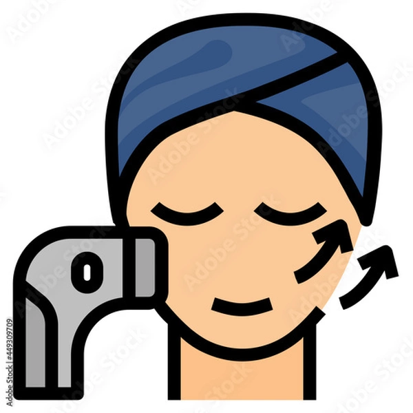 Obraz hifu line icon