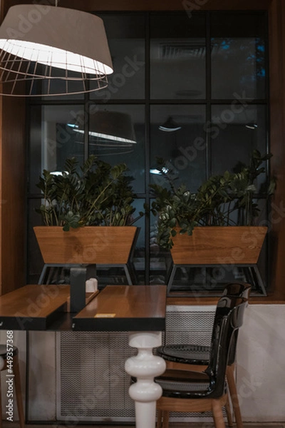 Obraz table and chairs