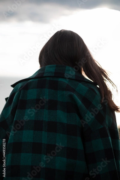 Obraz person on a top