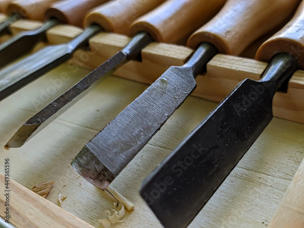 Obraz chisel for woodworking 