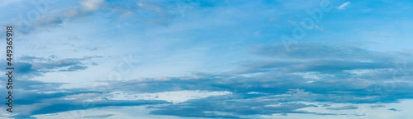 Obraz blue sky with clouds