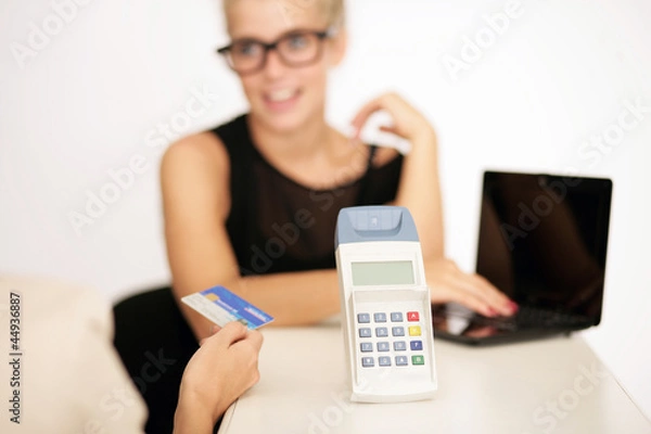 Obraz Bargeldlos bezahlen