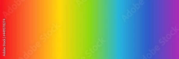 Fototapeta Rainbow color gradient background. Vector pattern multicolor