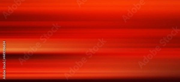 Fototapeta red line of light speed motion background. red fast movement background design faster. concept texture of digital technology speedy move and space black. abstract of cyber quick race. motion blur
