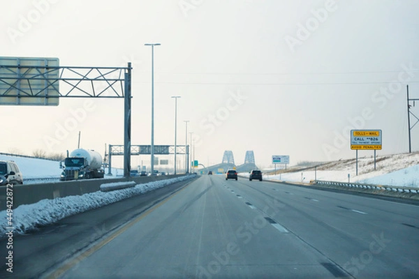 Obraz traffic in the city