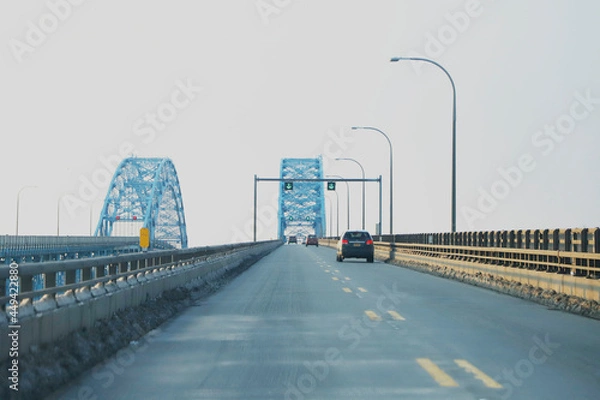 Obraz bridge over the river