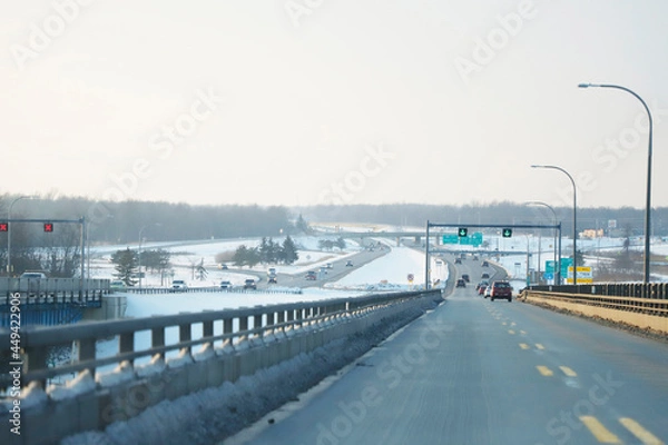 Obraz traffic in the city