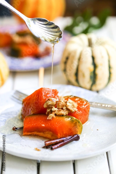 Obraz traditional pumpkin dessert