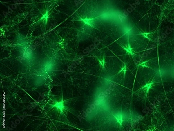 Obraz Imaginatory fractal background generated Image