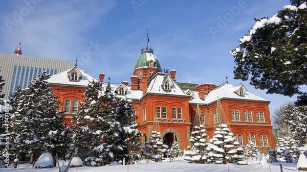 Obraz 旧北海道庁赤れんが庁舎　北海道札幌市