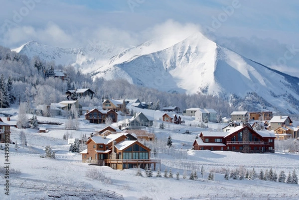 Obraz Mount Crested Butte and Whetstone