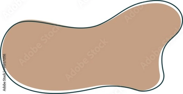 Obraz Liquid and Fluid Shape