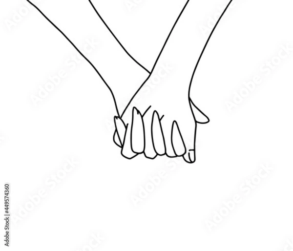 Obraz 恋人つなぎ