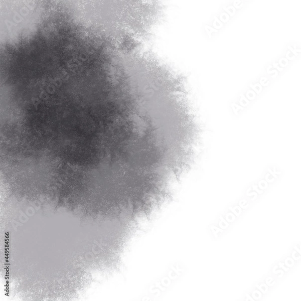 Obraz Abstract textured black and white background
