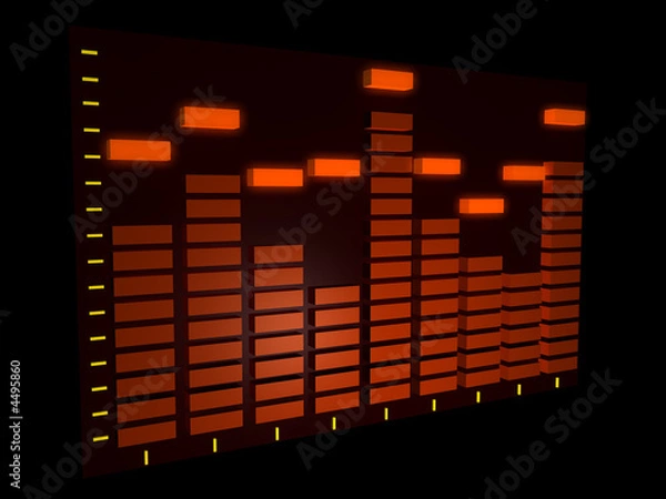 Fototapeta equalizer
