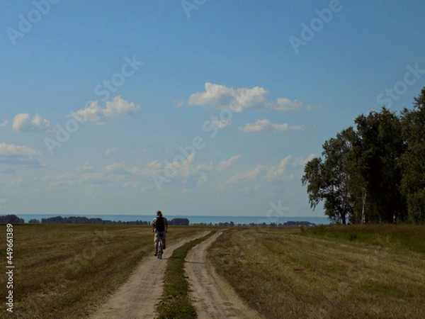 Obraz The road stretching into the distance
