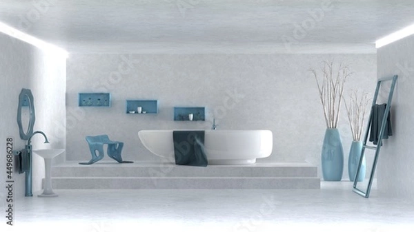 Obraz Bathroom Scene