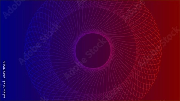 Fototapeta Circles abstract background.