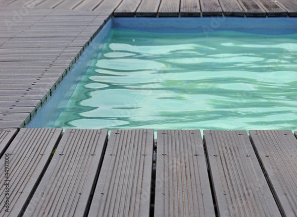 Obraz Swimming pool border