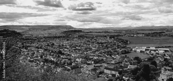 Obraz old city from afar