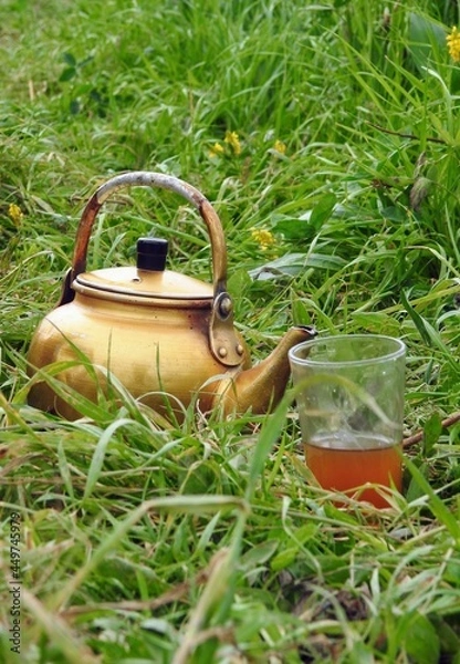 Obraz Un verre de thé