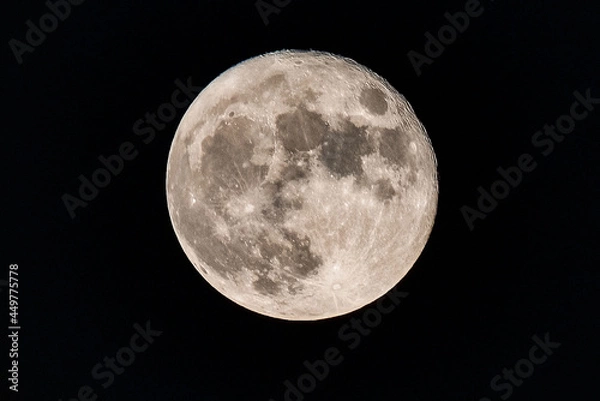 Obraz July 2021 Moon Rise