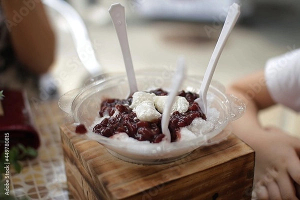 Obraz Korean summer dessert