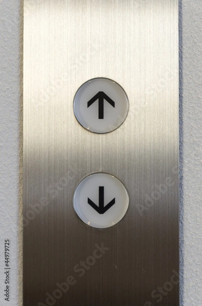 Obraz エレベーターのボタン