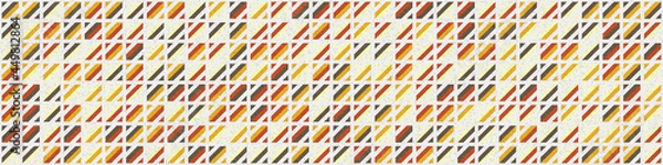 Fototapeta Abstract Geometric Pattern generative computational art illustration