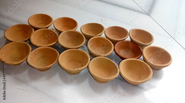 Obraz Small clay pots