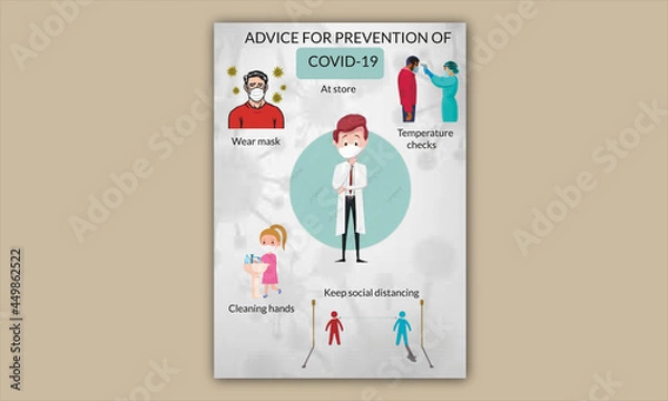 Obraz Prevention Campaign Templates