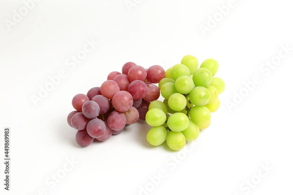 Obraz 小さな房の2種類のブドウ