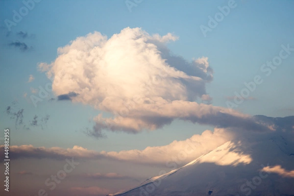 Fototapeta clouds in the sky