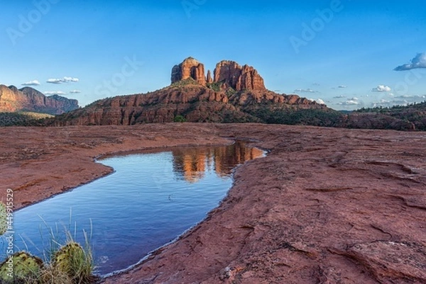 Fototapeta Cathedral Rock Reflection