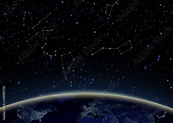 Obraz stars constellations