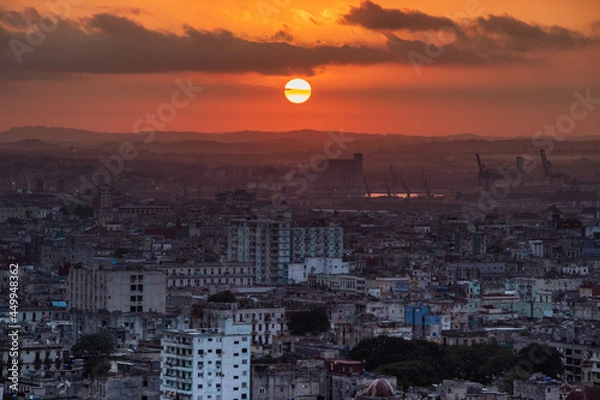 Obraz Havana sunset